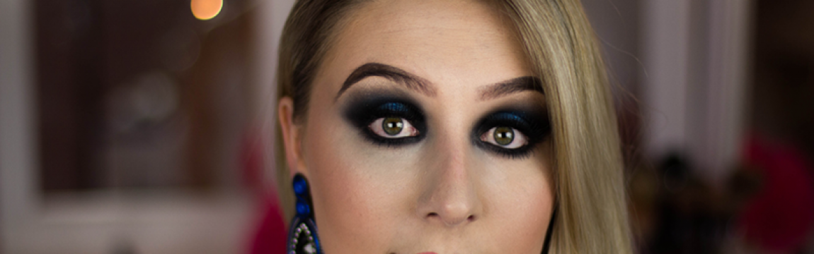 Tutorial de maquiagem azul- Especial Renata Ascari